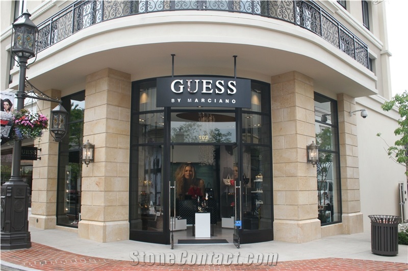 Architectural Building Stone in Dorado Tepeji Lime, Dorado Tepeji Beige Limestone Building Stone