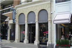 Beige Maya (Crema Maya) Limestone Column