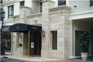 Sienna Beige Architectural Stone, Tuscano Clasico Beige Limestone Building, Walling
