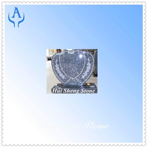 Granite Grey Headstone Monument, Grey Granite