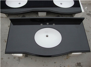 Shanxi Black Countertop, Shanxi Black Alabaster Bath Tops