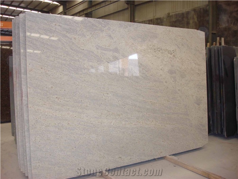 Kashmir White Granite Slabs