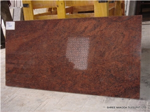 Multicolor Red Granite Slabs