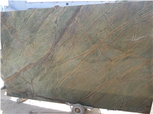 Rainforest Green Marble Slabs