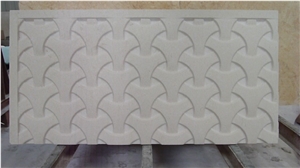 3d Limestone Interior Feature Wall Panel Design, Beige Limestone Wall Panel