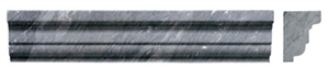 Mouldings in Bardiglio Imperiale, Bardiglio Imperiale Grey Marble Mouldings