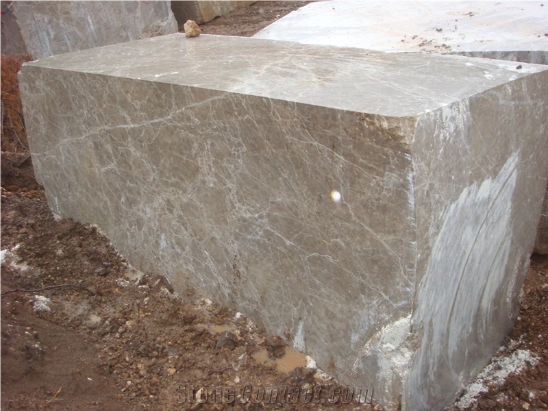 Light Emperador Marble Block, Turkey Brown Marble