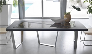 Marble Table Top, Nero Marquina Black Marble Tables Marble Table Top, Nero Marquina Black Marble Tables