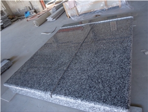 Good Quality Chinese Granite Spray White Tombstone