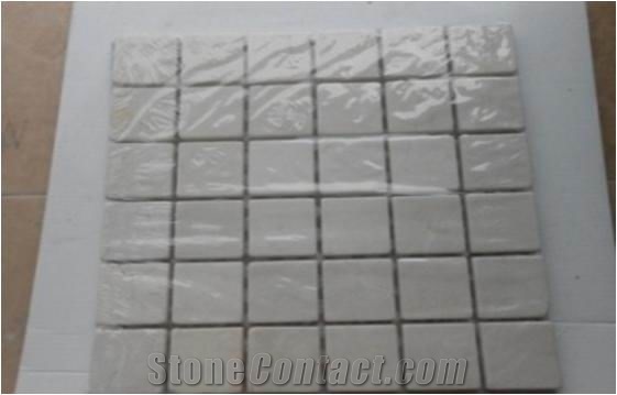 Marfil Cream Marble Mosaic Tiles