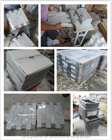 Marfil Cream Marble Mosaic Tiles