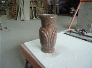 Red Granite Vases Red Granite Vases