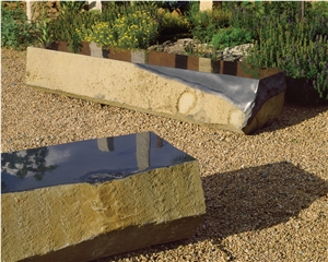 Black Basalt Sitting Block