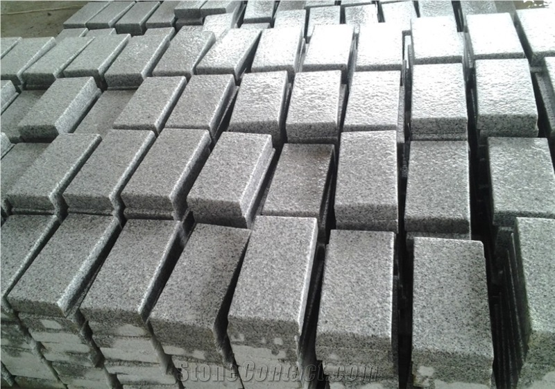 Grey Granite G603 for Landscaping Cobble, Pavers, Cube Stone, Tiles Slabs