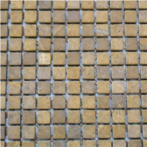 Indus Gold Mosaic, Indus Gold Yellow Limestone Mosaic Indus Gold Mosaic, Indus Gold Yellow Limestone Mosaic