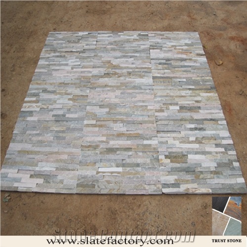 Green Quartzite Stack Stone