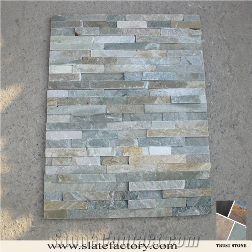 Green Quartzite Stack Stone