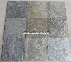 Deoli Green Slate Tiles, India Green Slate