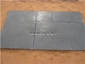 Kadappa Black Limestone Tiles, India Black Limestone