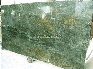 Rain Forest Green Marble, Bidasar Green Marble Slabs