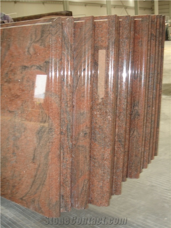 Multicolor Red Granite Countertop