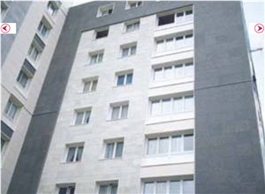 Semi-Rijo LR, Azul Valverde Wall Cladding Facade, Semi Rijo Do Arrimal ,Azul Valverde Grey Limestone Facade