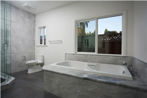 Bardiglio Imperiale Marble Bathroom Remodeling, Grey Marble Bath Design Bardiglio Imperiale Marble Bathroom Remodeling, Grey Marble Bath Design