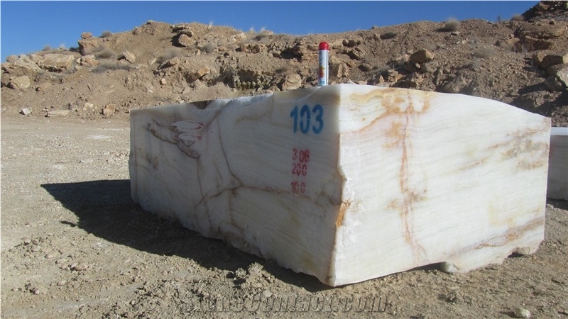 White Onyx Block