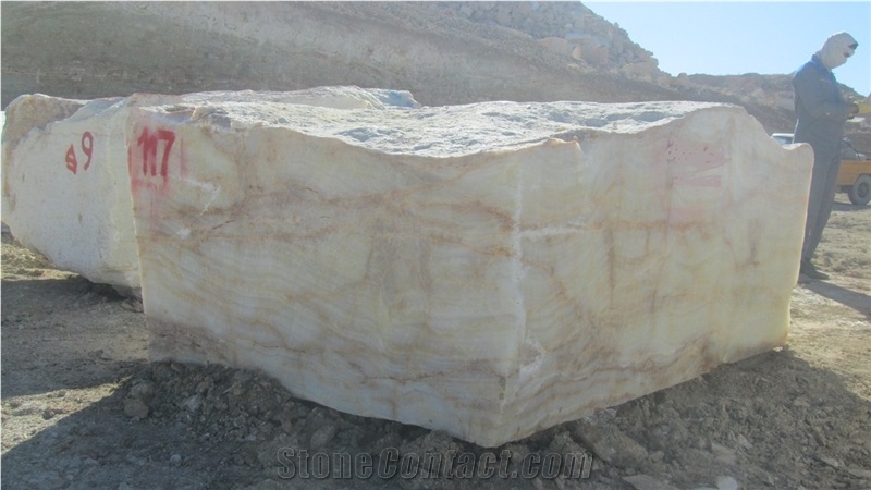 White Onyx Block