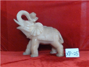 Animal Handcraft Statue, Grey Onyx Handcrafts