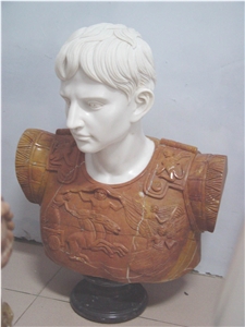 Decoratve Man Stone Bust