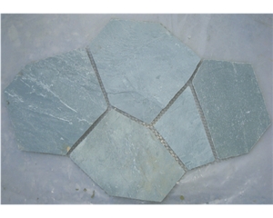 Grey Meshed Slate Flagstone