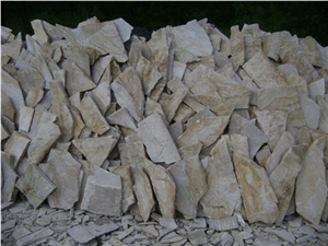Irregular Yellow Slate Flooring