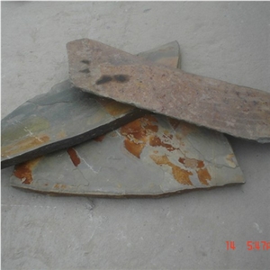 Multicolor Slate Flagstone for Flooring