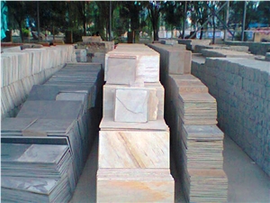Natural Yellow Slate Tile