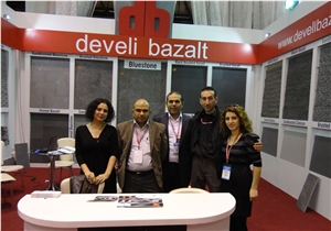 Splited Basalt Wall Cladding Tiles, Develi Black Basalt Wall Cladding