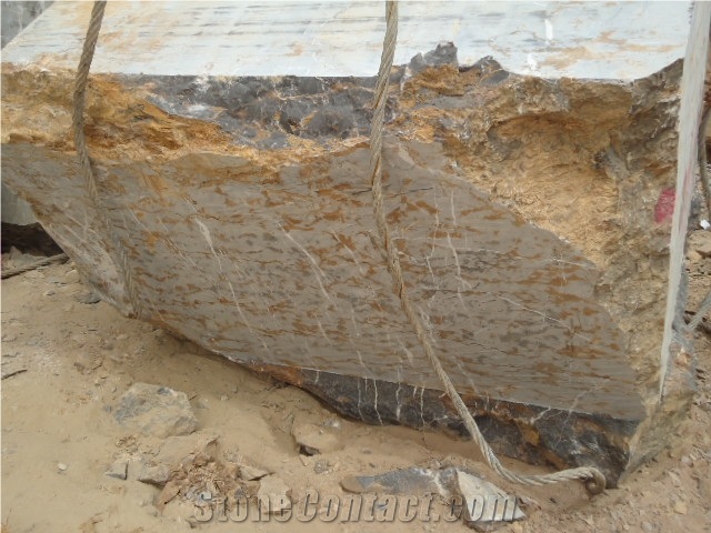 Michael Angelo Blocks, Black Gold Marble Block