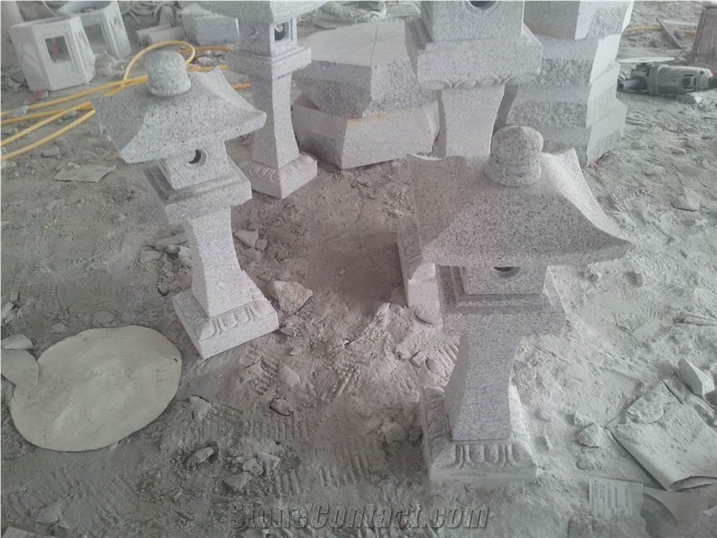DL Stone Lantern, Granite Lantern