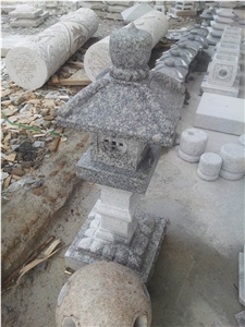DL Stone Lantern, Granite Lantern, Stone Lamps