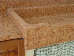 Rosso Verona Massive Sink, Rosso Verona Red Marble Sink Rosso Verona Massive Sink, Rosso Verona Red Marble Sink