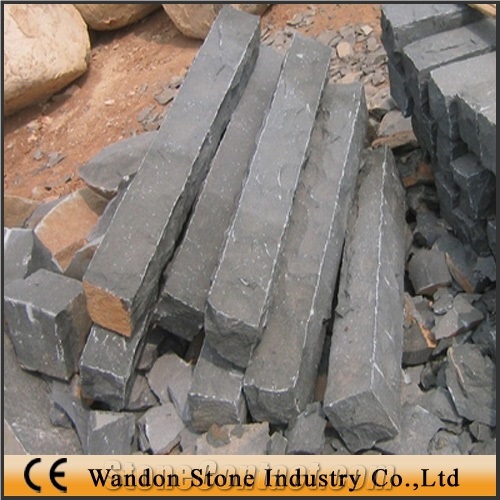Basalto Stone Pillar, Black Basalt Pillar