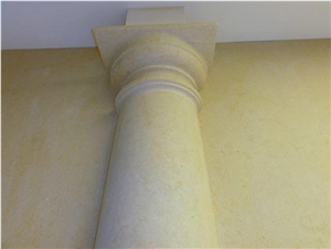 Sunny Beige Marble Column