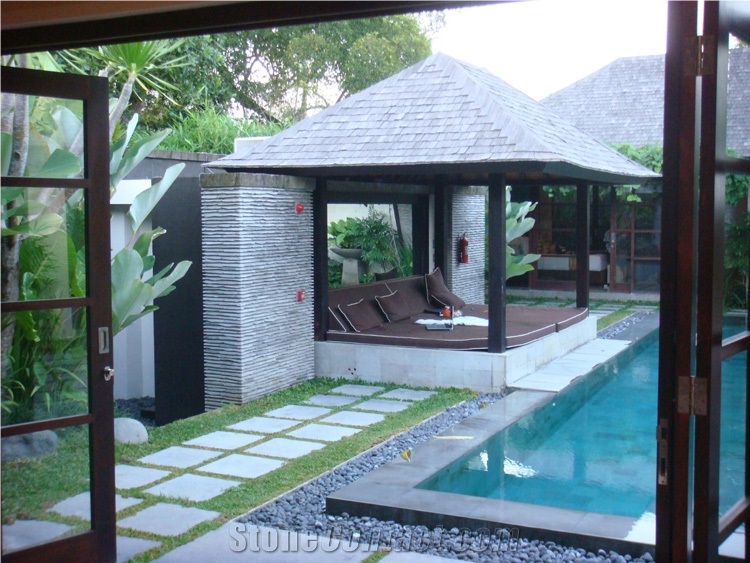 Lisa Green, Sukabumi Green Pool Coping Pavers, Sukabumi Green Quartzite Pool Coping