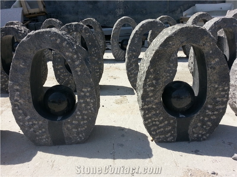 Black Basalt Water Feature