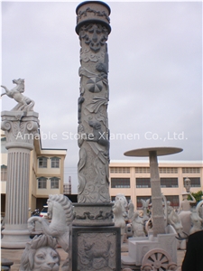 Granite Relief Columns