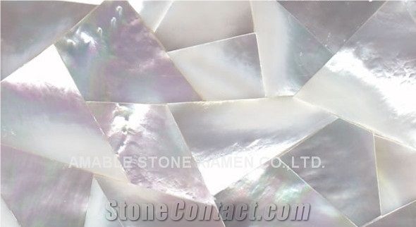 Irregular Mother Of Pearl Mosaic/Tiles