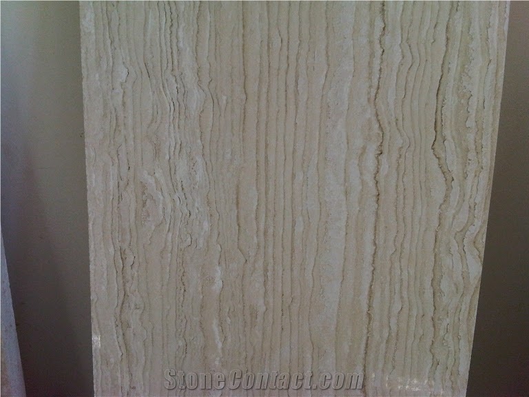 White Medium Travertine Block, Turkey White Travertine