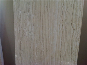 White Medium Travertine Block, Turkey White Travertine