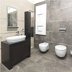 Isaura Beige, Bozkir Emperador Marble Walling, Bathroom Design