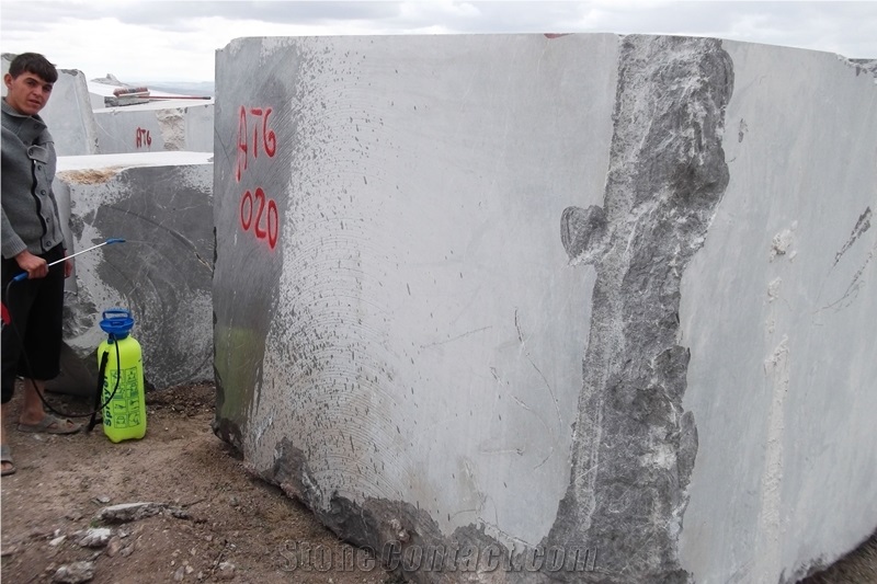 Olive Maron Marble Blocks, Turkey Grey Marble